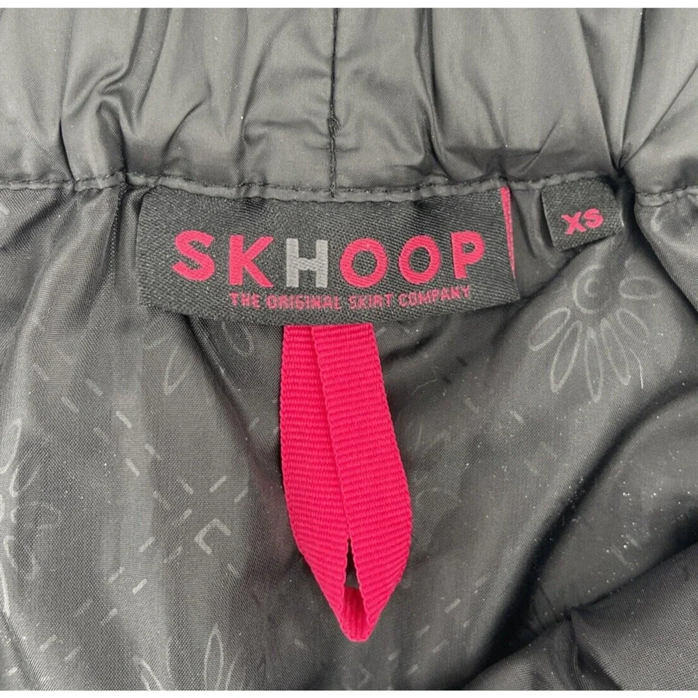 Skhoop Down Puffer Skirt‎ Womens XS Black